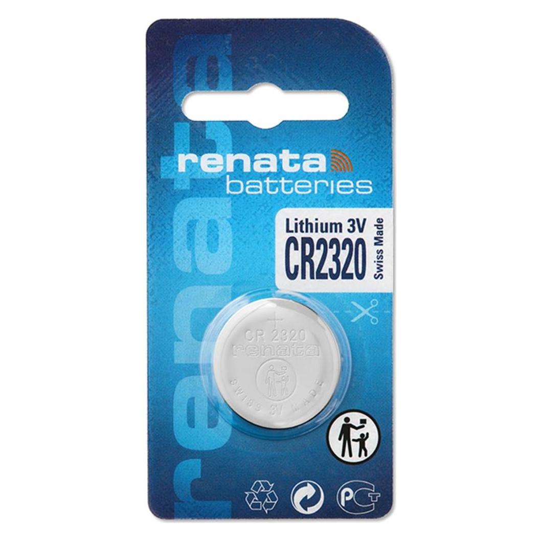 Renata Knopfzelle CR 2320 3 V 1 St. 150 mAh Lithium (1 Stk., CR2320, 150 mAh) (X704443)