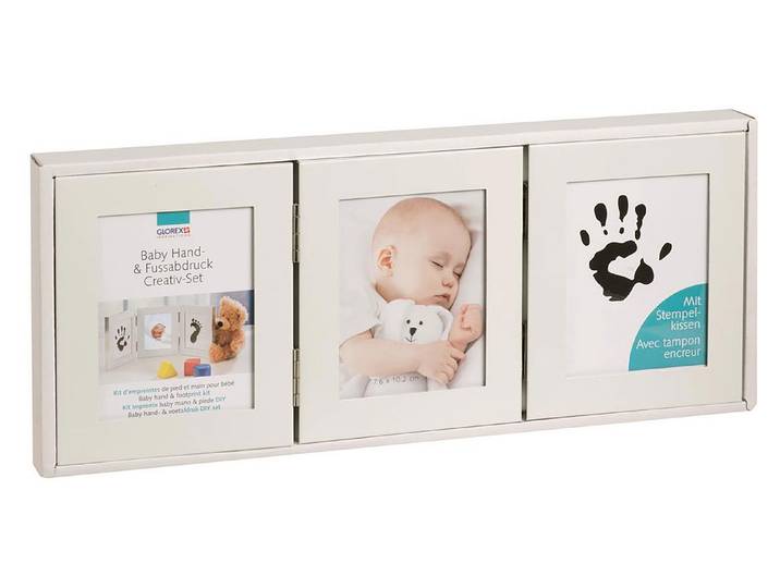 Glorex Memory Abdruck-Set mit Stempelkissen 30.8 × 12.2 cm 3-teilig