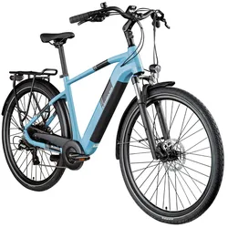 Zündapp Z810 E Bike Herren Trekkingrad ab 175 cm Elektrofahrrad 550 Wh Pedelec Trekking Rad Fahrrad mit 8 Gang und Beleuchtung StVZO