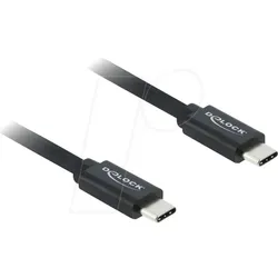 DELOCK 81707 - Sync- & Ladekabel, USB-C > USB-C, 40 Gbps, 240 W, 2 m