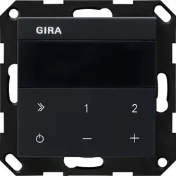 Gira 2320005 UP-Radio IP System 55 Schwarz m