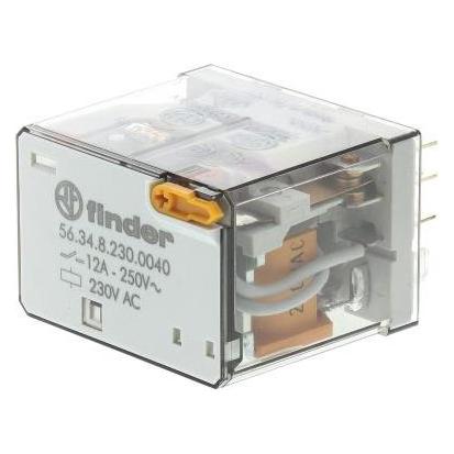 Finder Leistungsrelais 12A 230VAC Serie 56.34 (56.34.8.230.0040)