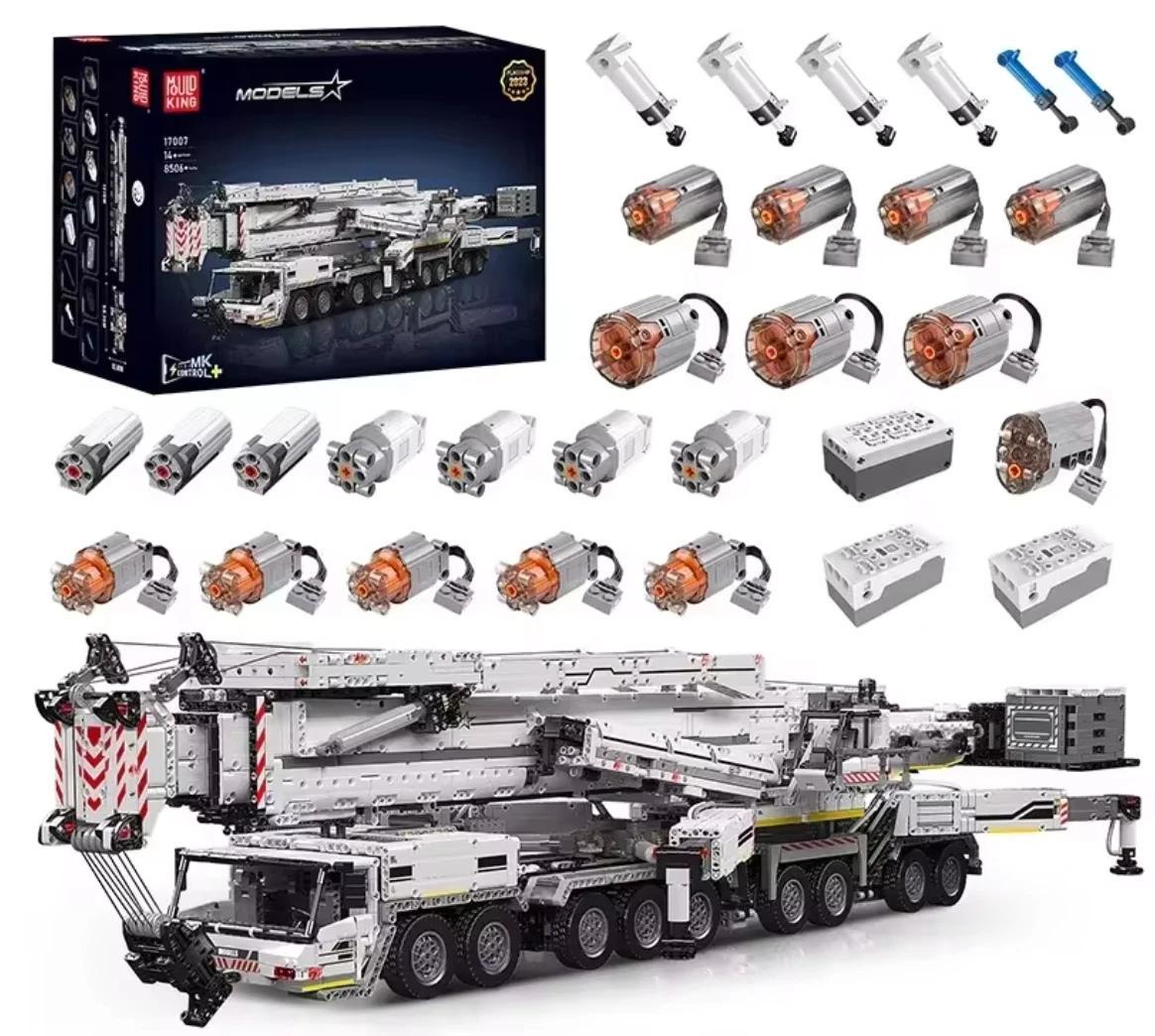 Mould King Ultimate Liebherr LTM 11200 Ferngesteuerter Kran Bausätze, Bausatz, 8506 Stück(e)
