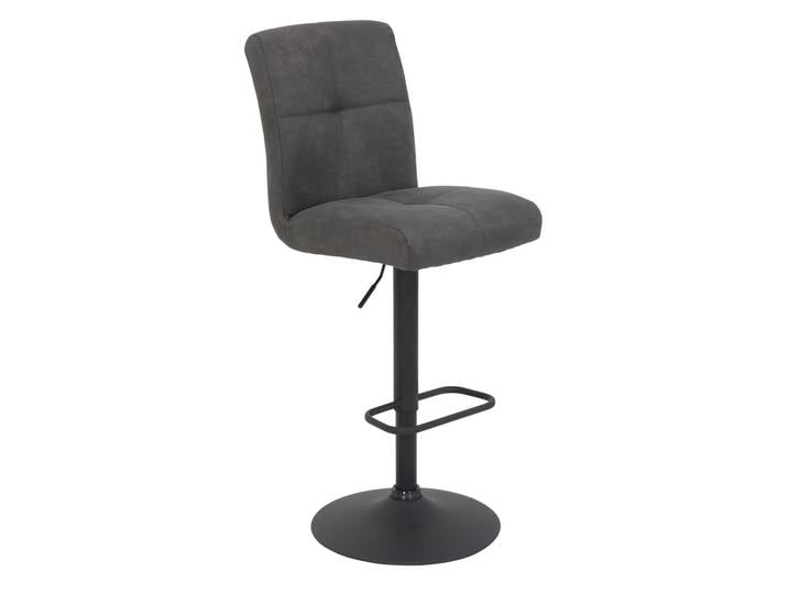 Z2 Barhocker LENI, dunkelgrau, Webstoff