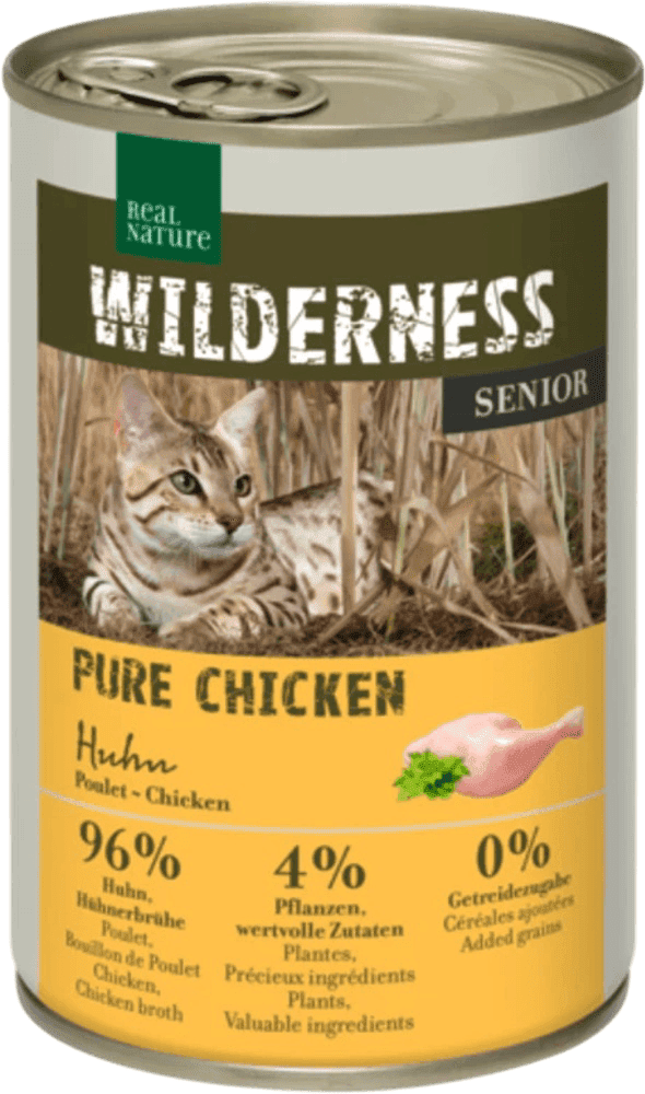 Real Nature Wilderness Senior Lattina 400G POLLO