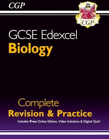 CGP Books - Grade 9-1 GCSE Biology Edexcel Complete Revision & Practice with Online Edition (CGP Edexcel GCSE Biology) - Preis vom 18.10.2026 15:28:09 h