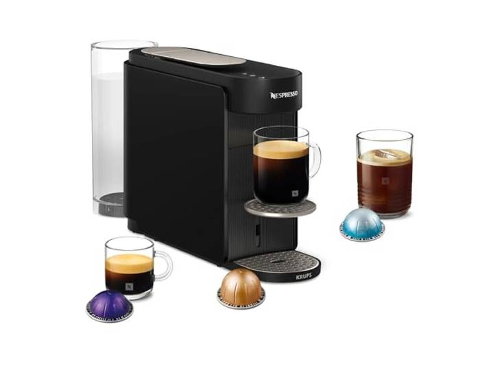 KRUPS Machine à capsules Nespresso VERTUO UP Noire YY5859FD