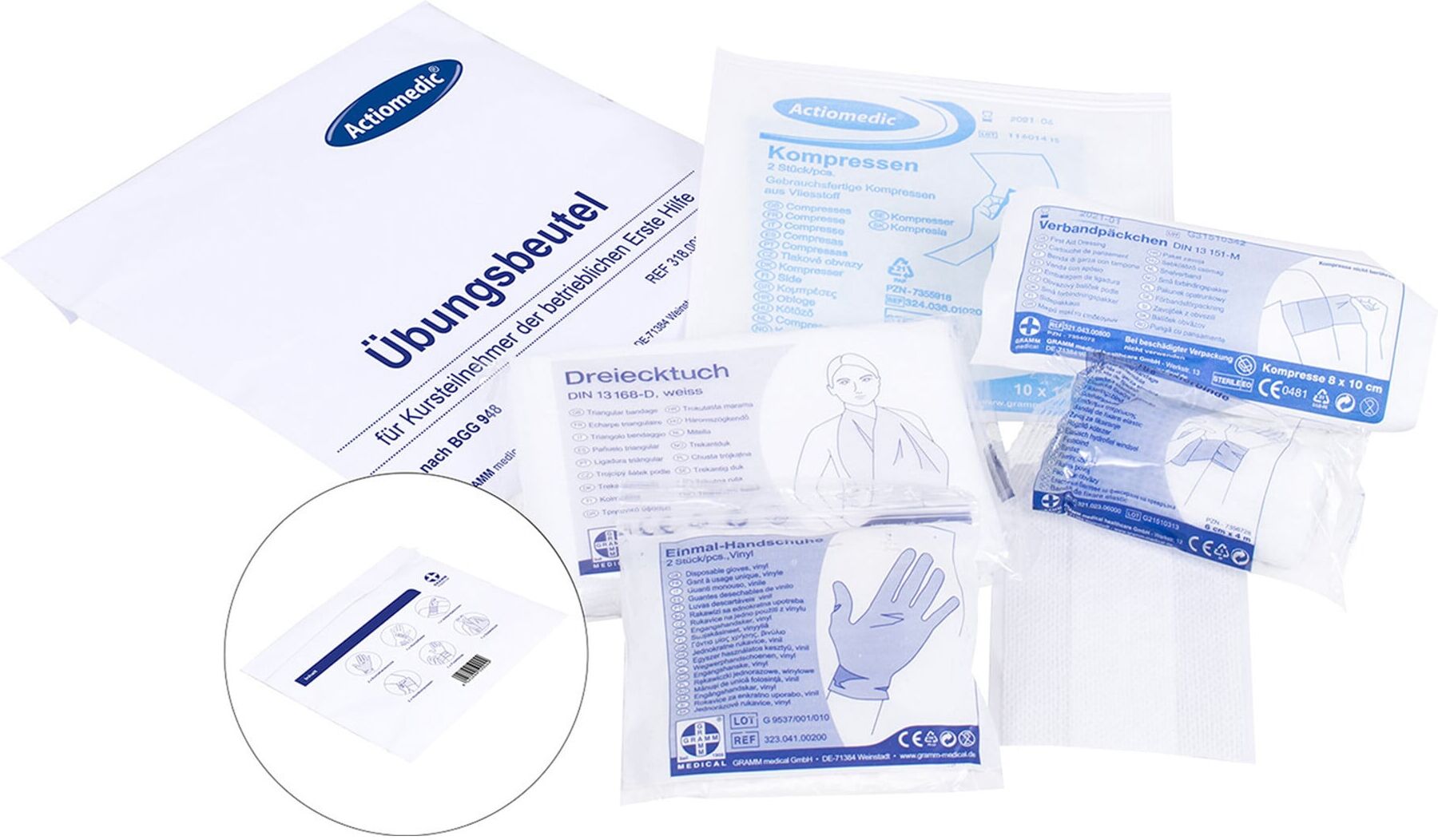 Gramm Medical Übungsbeutel nach BGG 948 (318.000.00948)