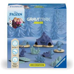 Ravensburger Murmelbahn-Erweiterung GraviTrax Junior Extension, Frozen, ab 3 Jahre, mit Kurven