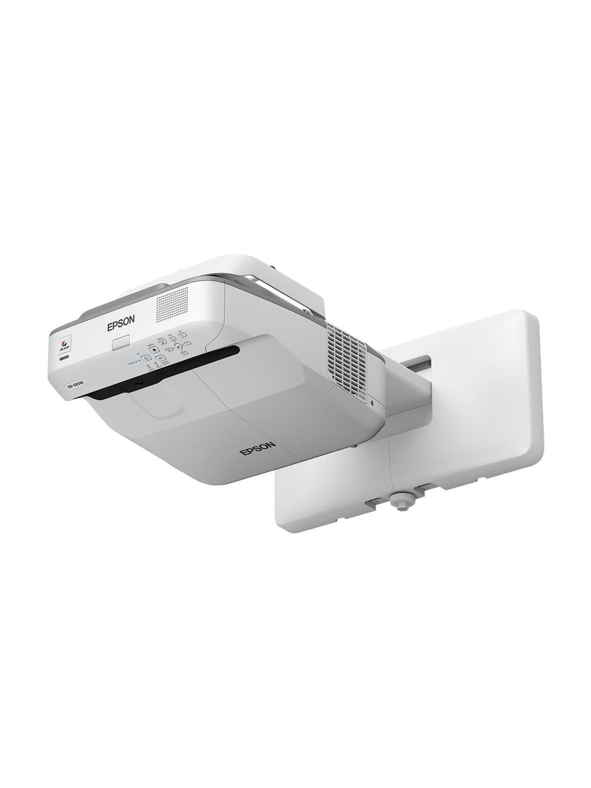 Epson Projektoren EB-685Wi - 3LCD projector - LAN - grey white - 3500 ANSI lumens