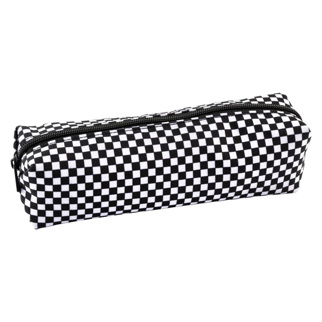 Faber EBERHARD Schlamperbox eckig Karo Design schwarz/weiss (577418)