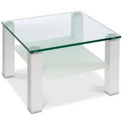 Arteca Couchtisch Modul A 70x70cm Glas Weiß