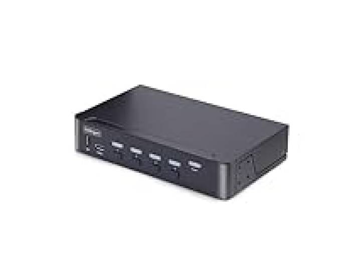 StarTech Switch KVM DisplayPort 4 Ports 8K 60Hz / 4K 144Hz, USB 3.0, Unique