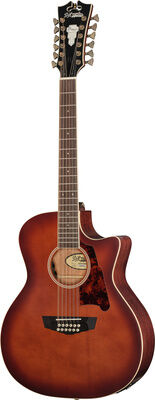 DAngelico Premier Fulton Caramel Burst Caramel Burst