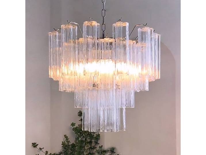 Lampes suspendues en verre à LED vintage, plafonnier conique, luminaire pour salon, décoration d'intérieur, luxe classique