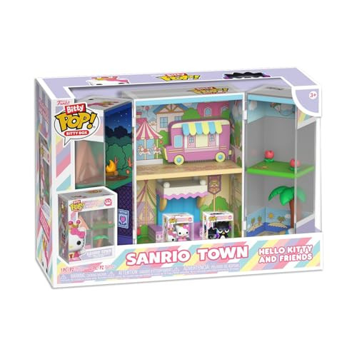 Funko Bitty Pop! Hello Kitty Sanrio Town Playset met 2 minifiguren