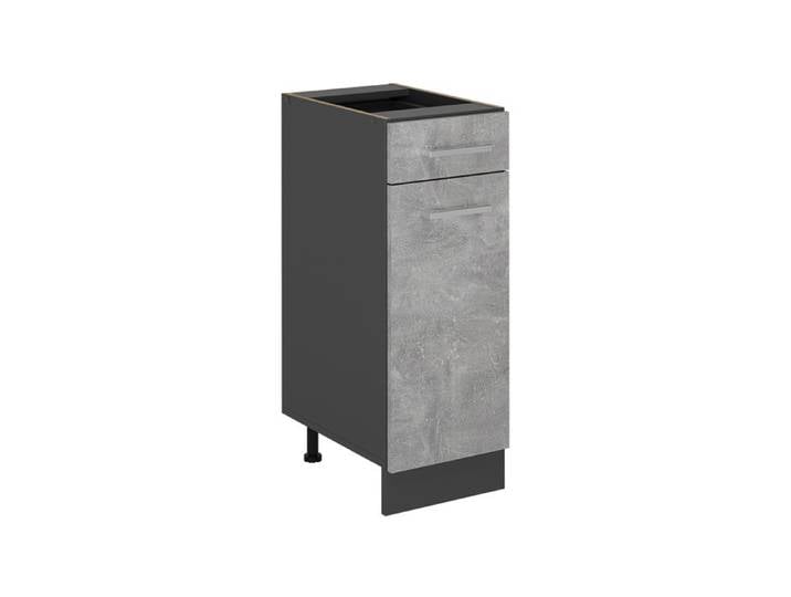Meuble cuisine R-Line 30cm sans PT Béton/Anthracite Vicco 53691