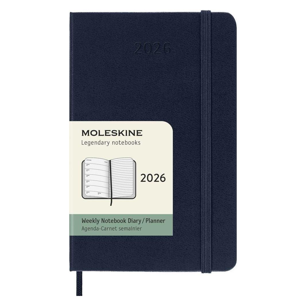 Moleskine Wochenkalender (Pocket 9x14, 1 Woche / 1 Seite) (8056999274740)
