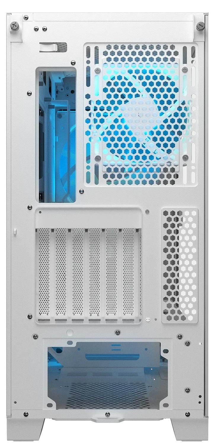 Cougar Airface FLO Midi-Tower Computerbehuizing met ARGB, Wit