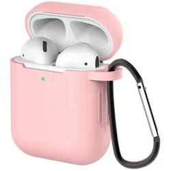 moex Clip Case AirPods 1 Silikonhülle mit Karabiner