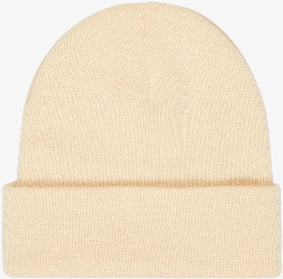 Beanie ROXY "TROPICAL SNOW BEANIE", Damen, biscotti, Rippstrick, Kunstfaser, unifarben, Mützen Beanie, unifarbenes Design, aus Polyacryl, in Rippstrick, One Size