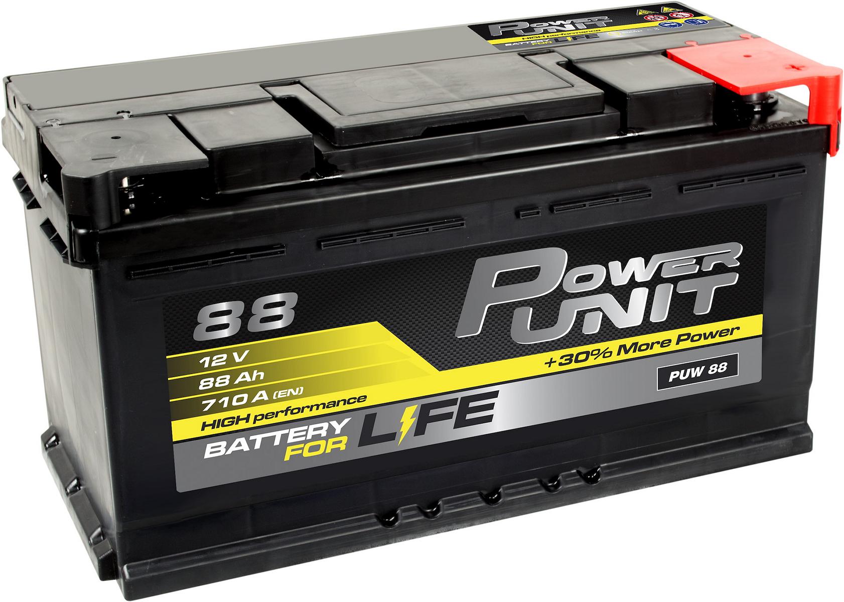 DOERFELT Starterbatterie 12V/88Ah Kaltstart A (EN-Norm): 680 16918377