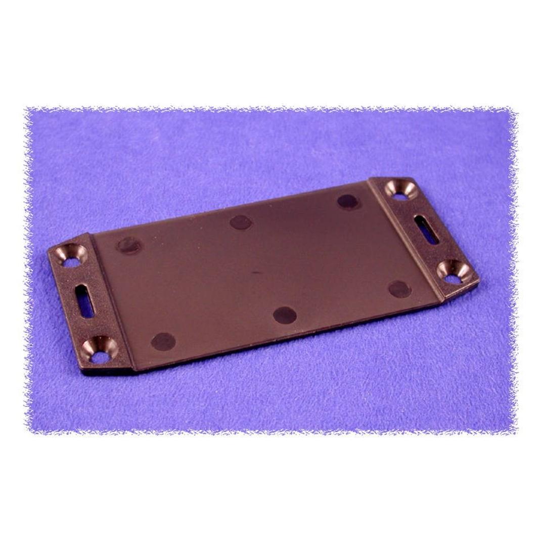 Hammond 1591FUBK Flanschplatte L x B 145 mm 117 ABS Schwarz 1 St. (1591FUBK)