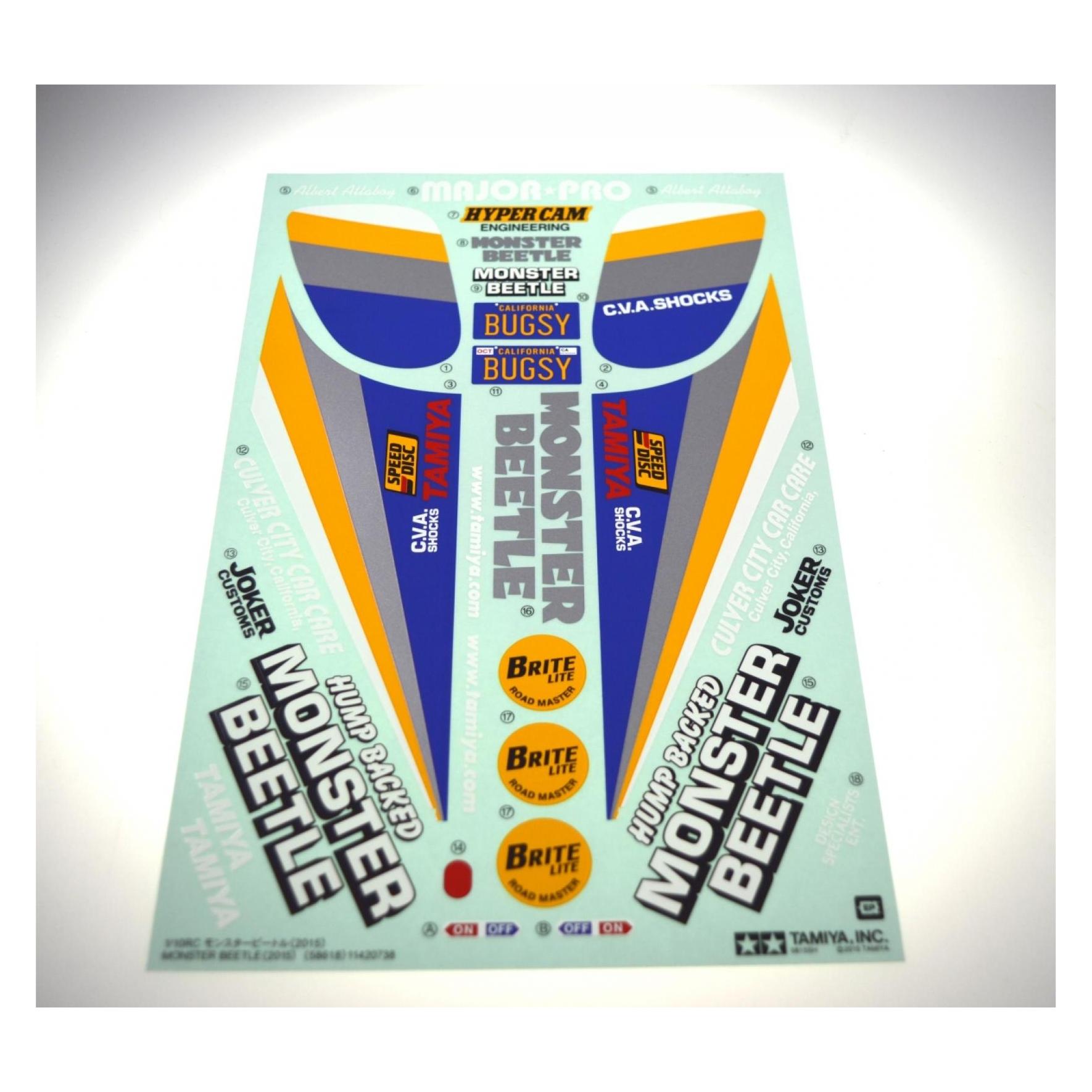 Tamiya Sticker Monster Beetle 58618 (319495866)