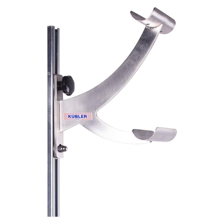 Kübler Sport Ballettstangen-Wandhalter mit Profilschiene, doppelt (107109)