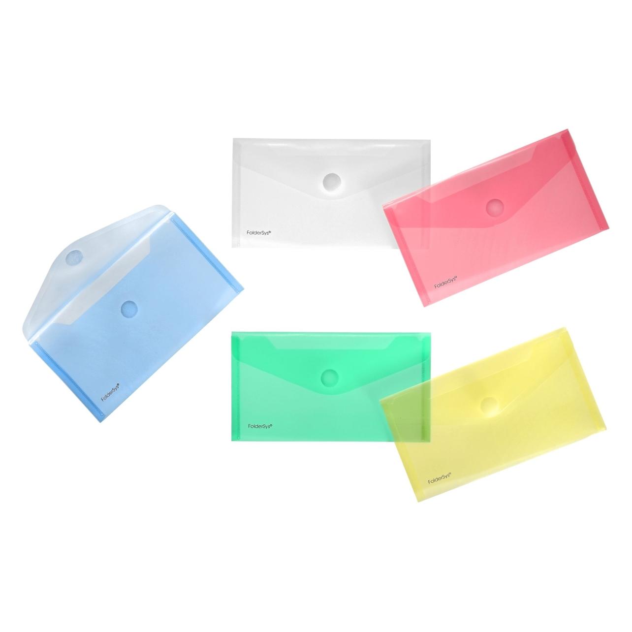 Foldersys Sammelhülle Verwendung für Papierformat: DIN lang Werkstoff: Polypropylen (10x) (40103-94)