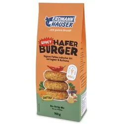 Erdmannhauser Spicy Hafer Burger Fertig-Mix bio