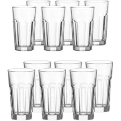 Leonardo Longdrinkgläser ROCK, Trinkgläser, Transparent