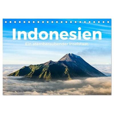 Indonesien - Ein atemberaubender Inselstaat. (Tischkalender 2027 DIN A5 quer), CALVENDO Monatskalender
