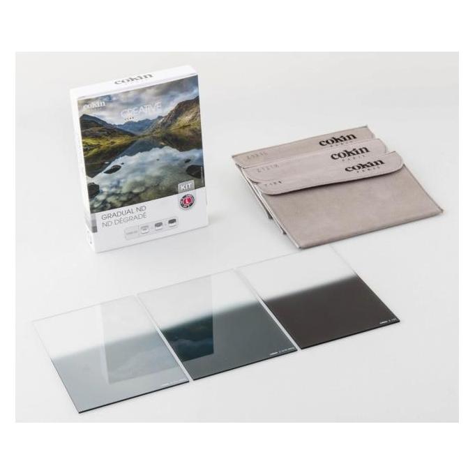 Cokin U300-02 Gradual ND Kit inkl. 3 Filter (96 mm, ND Filter, 96 mm) (WWZZU300-02)