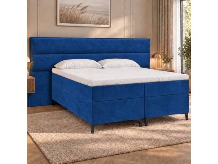 Best For Home Boxspringbett Tito Bonellfederkern inkl. 2X Nachttisch und Topper T-30 - Boxspringbett mit Bettkasten, mit Lieferung