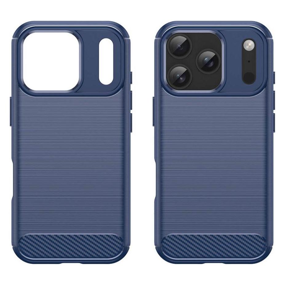Cover-Discount iPhone 18 Pro / iPhone 17 Pro - Hülle im Metall-Carbon-Look (Apple iPhone 17 Pro, Apple iPhone 18 Pro) (78131622)