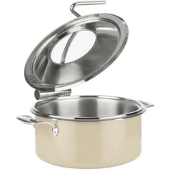 APS Chafing Dish "ORBIT", Speisewärmer, Beige