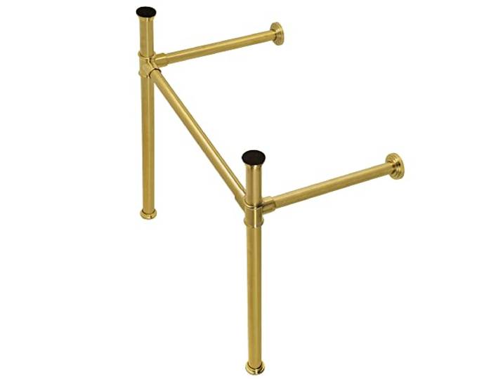 Kingston Brass VPB33087 Imperial Konsole Waschbeckenbeine, gebürstetes Messing, 25,19 x 16,94 x 30,5