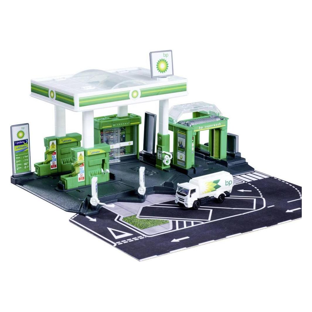 Majorette Tankstelle BP + Tankwagen (212006001)
