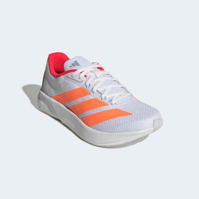 Laufschuh ADIDAS PERFORMANCE "DURAMO RC2 RUNNING", Damen, Gr. 38, cloud weiß, lucid orange, lucid rot, Textil, Schuhe Laufschuh, sehr leicht