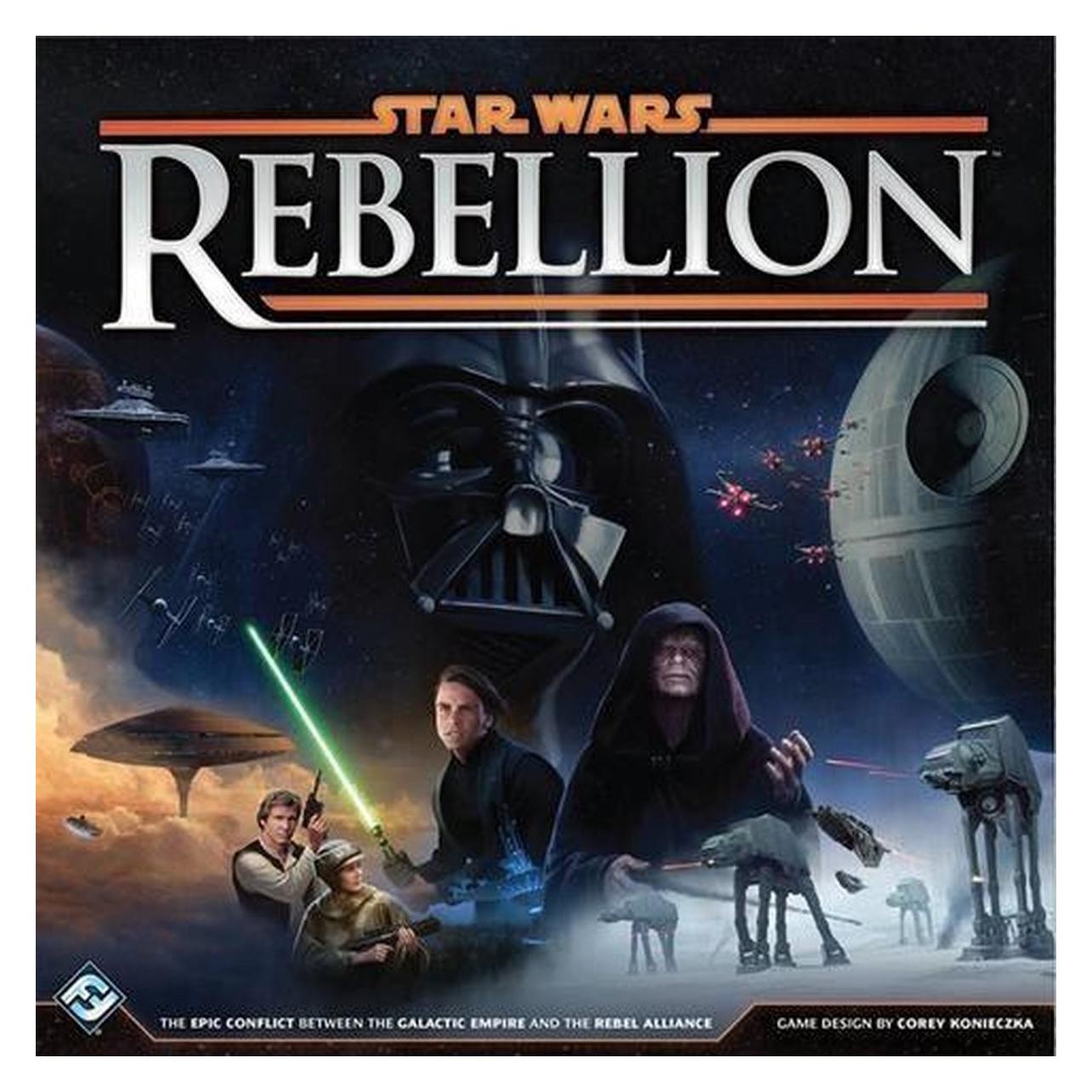Asmodée Star Wars: Rebellion Bordspel (Englisch, 2 - 4 Spieler) (FFGSW03)
