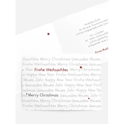 Weihnachtsgrußkarten geschäftlich selbst gestalten mit Spruch und Fotos im Onlinedesigner bei Meine-Kartenmanufaktur.de