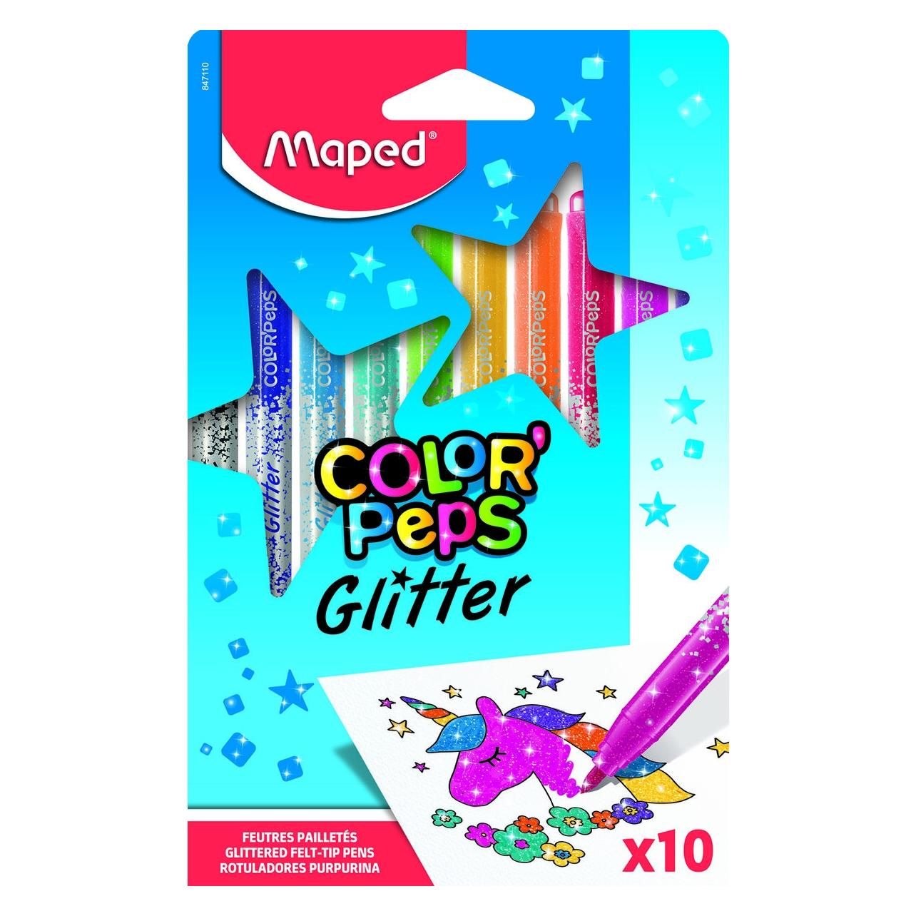 Maped Color Peps Glitzer (10x) (330410)