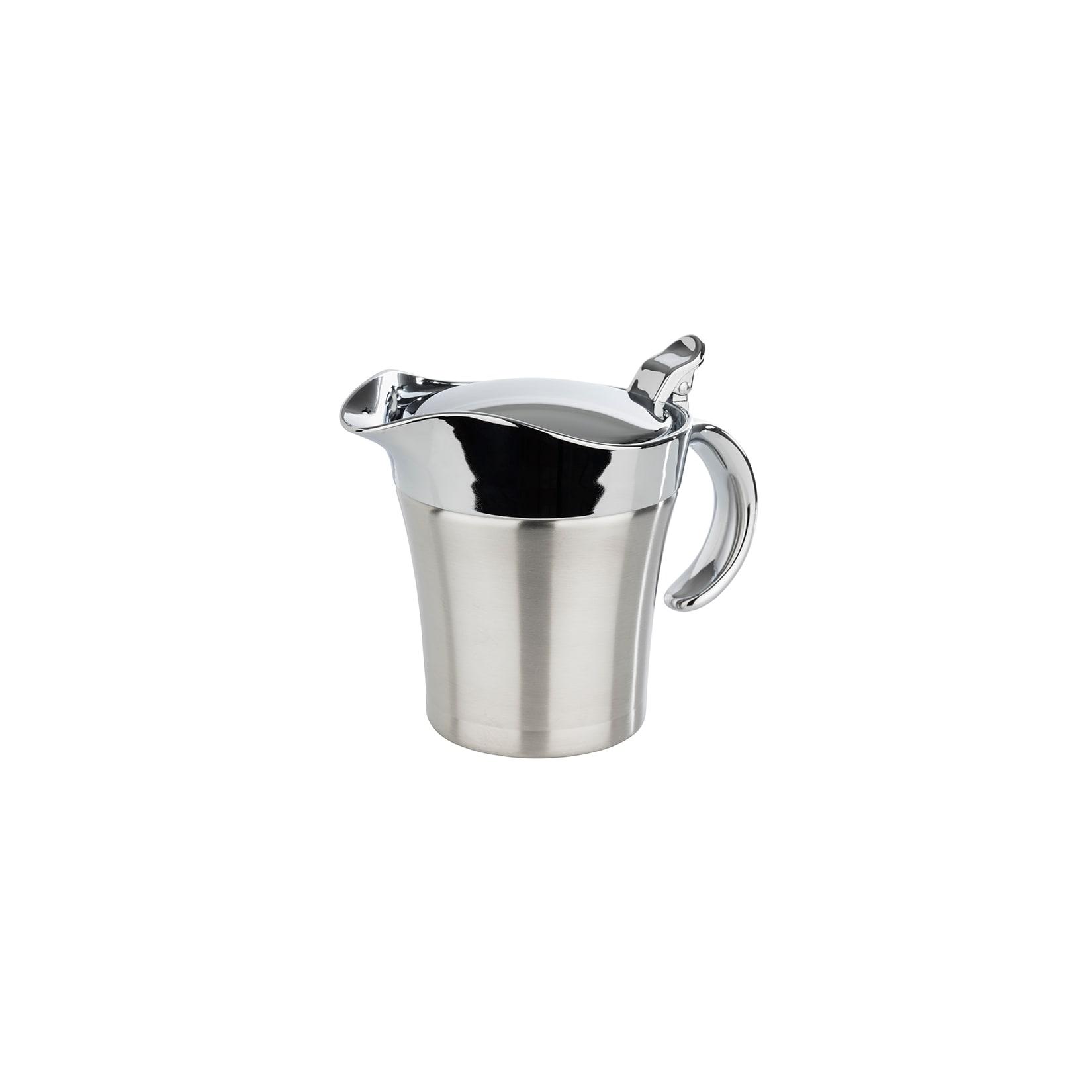 Thermosauciere Edelstahl, doppelwandig