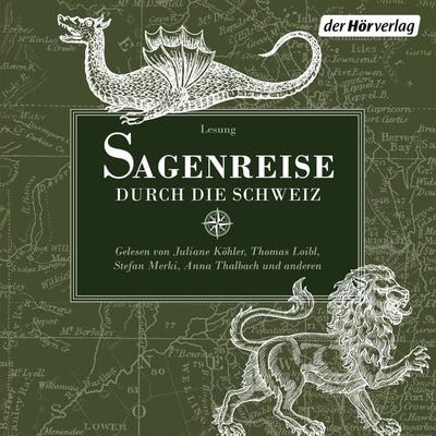 Sagenreise durch die Schweiz - Ludwig Bechstein,Meinrad Lienert, Audio, 9783844544794