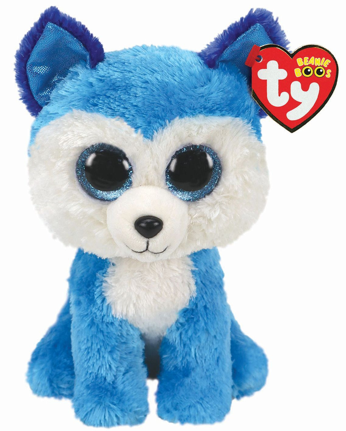 TY Beanie Boos Husky Prince Pluche Knuffel, 15 cm