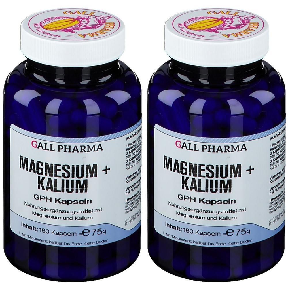 Magnesium+Kalium GPH Kapseln x2 2x180 St