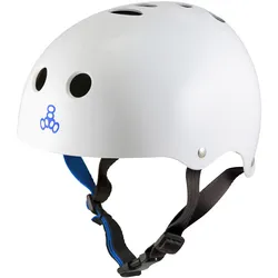 TRIPLE8 HALO Helm 2026 rubber white - XS