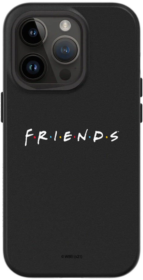 iPhone 14 Pro RhinoShield SolidSuit Håndværker Cover m. Friends - White Friends Logo