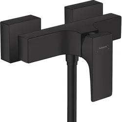 hansgrohe Metropol Einhebel-Brausemischer Aufputz, Hebelgriff, 32560670, Farbe: Mattschwarz